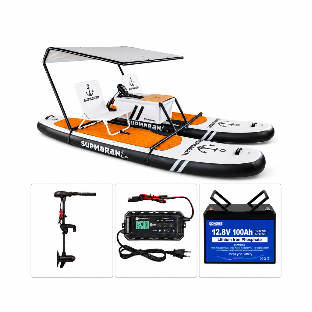 SUPMARAN Light4 – Boot Komplett Set