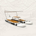 Das Boot (inkl. SUP-Boards)